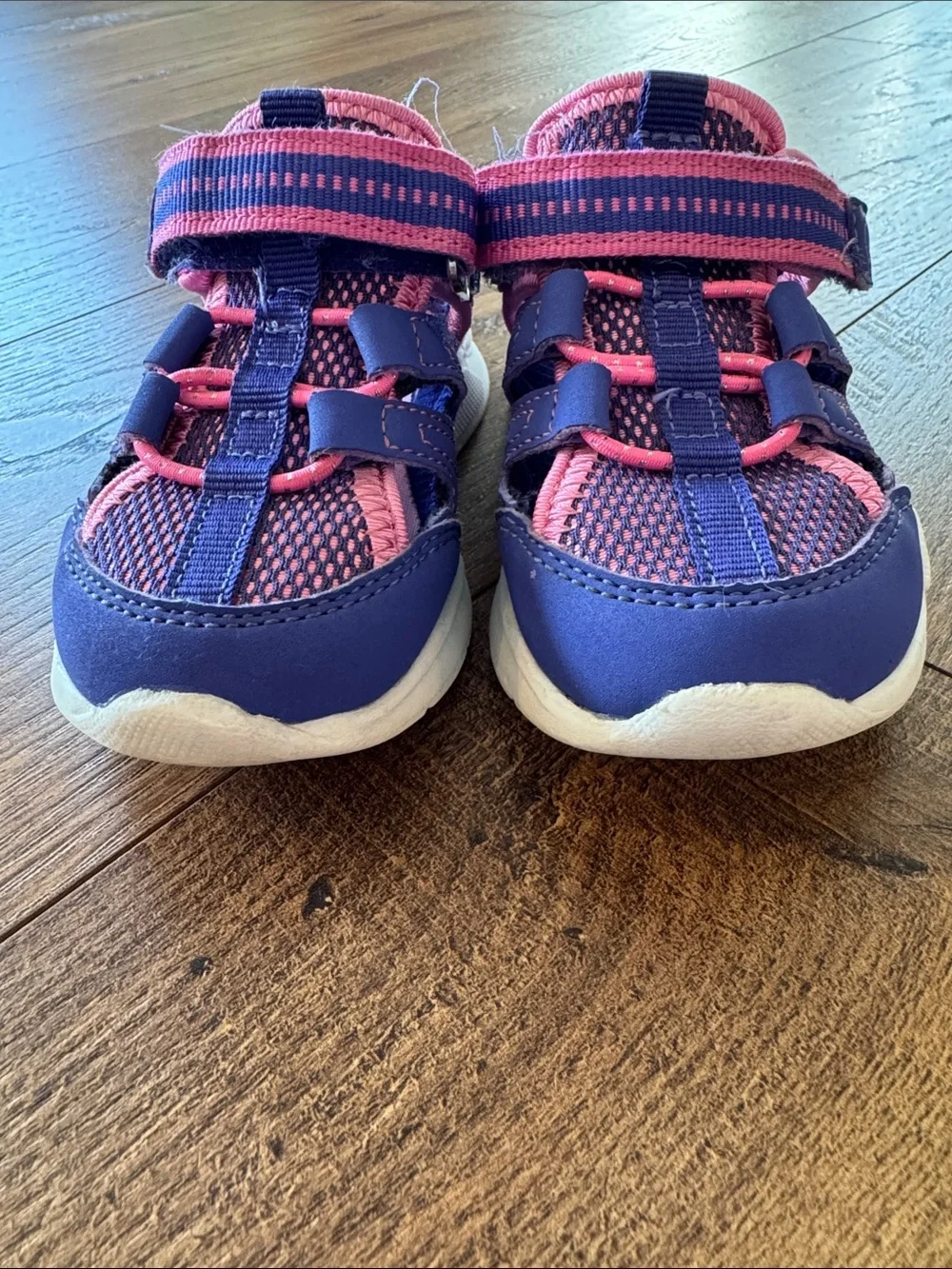 Stride Rite Flynn toddler girl sandals, size 7, purple/pink